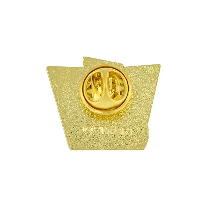 PinMart School Volunteer Enamel Lapel Pin - 25 Pack
