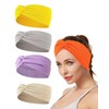Zilotusnte 10 Pcs Wide Absorbent Sport Headbands for Women, Non-slip,