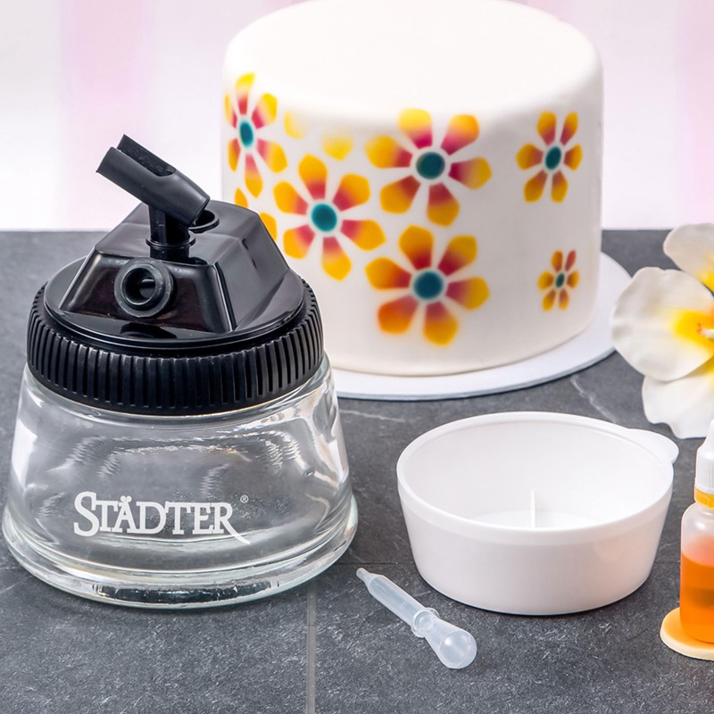 Staedter Airbrush Cleaning Station, Multi-Colour, 12 x 11.5 x 30