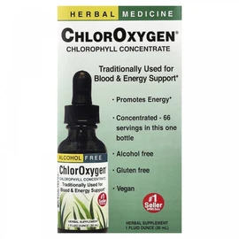 허브 등, 클로로옥시젠®, 클로로필 농축액, 무알코올, 30ml (30 ml) Herb etc., ChlorOxyGen®, Chlorophyll Concentrate, Alcohol-Free, 30ml