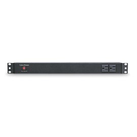 CyberPower PDU15B2F8R Basic PDU, 100-125V, 15A (Derated to 12A), 10 Outlets, 1U Rackmount