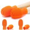 4 Pieces Drum Mute Drum Dampener Silicone Drumstick Silent Practice
