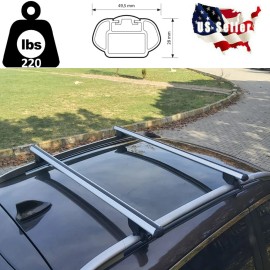 THUNDER CARRIER  for Buick Encore 2013-2021  Aluminum Roof Top Cross Bars Set  2 Years Warranty