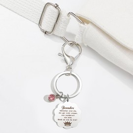 Lucky Charm Keyring Guardian Angel Gifts for Colleagues Courage Children Health Gift Guardian Angel, Angel-2