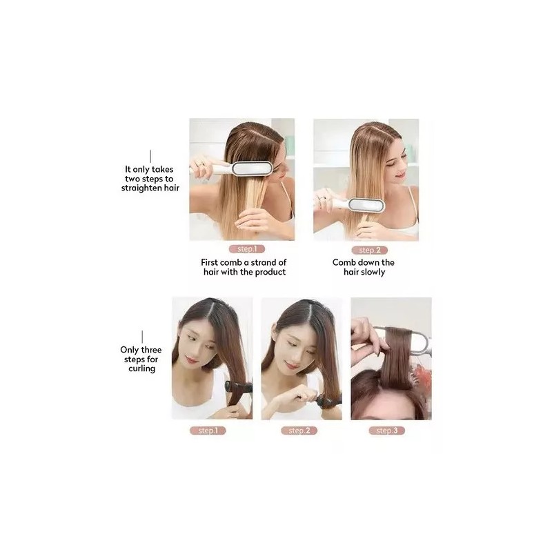 Escova Secadora Profissional Seca, Alisa E Modela Cabelo