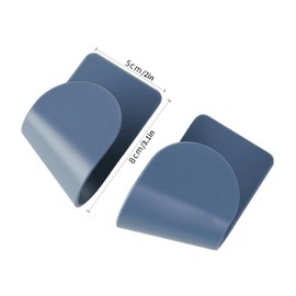 HAOHIZE Universeller verstellbarer Topfdeckel-Organizer, Wandmontage, Pfannendeckel, oberer Aufbewahrungs-Organizer, Rack-Halter, Küchen-Hacks-Organizer in der Schranktür,