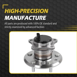 OWAYSAFE Rear Right for 2002-2011 Toyota Camry Wheel Bearing Hub, for 2005-2012 Avalon, 2004-2008 Solara, 2001-2003 Highlander, for 2002-2003 Lexus ES300, 04-06 ES330, 07-12 ES350 Replacement 512207