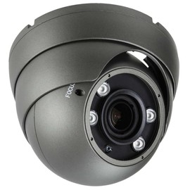 Eyemax TIB-B32V-W HD-TVI 1080P Eyeball Night Vision Camera 2.8-12mm Vari Focal Lens in/Outdoor use Dark Gray Color