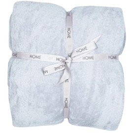 Venice Home Fleece Super Soft Cozy Throw Blanket, Lightweight Fuzzy Comfy Warm Plush Throw Blankets (Gray, 80" x 87")