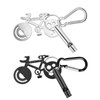 Bicycle Multitool Bicycle Tool with Aluminium Whistles, Pack of 2