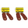 100 Adalox Abrasive Sanding Discs, 7/8" Diameter, Medium Grit