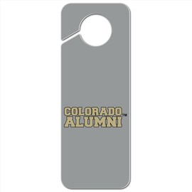 GRAPHICS & MORE University of Colorado Buffaloes Alumn Plastic Door Knob Hanger Sign