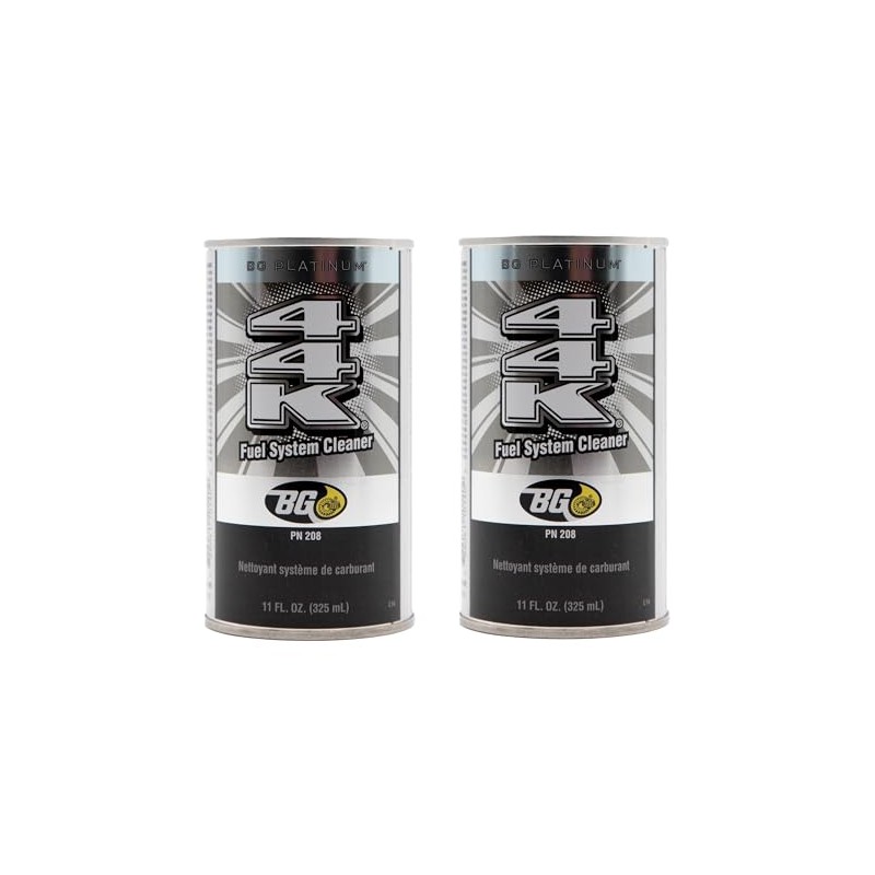 2 Pack Bg 44k Fuel System Cleaner Power Enhancer 11