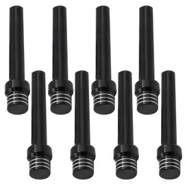 MDEOOSKY 6 Pcs Universal Gas Fuel Tank Cap Cover Air Vent Hose, Black Two Way Tube Tank Breather Valve Tube, Aluminum Alloy Valve Tube for ATV Dirt Bike Motorbike