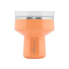 Reduce el vaso Saltini de 16 onzas, vaso de margarita aislado al aspiradora con tapa de 360 grados, mantiene las bebidas frías hasta 10 horas, acero inoxidable, apto para lavaplatos, última