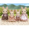 Epoch Sylvanian Families Family Doll set Milk Rabbit Family FS-09