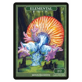 Elemental 2/2 Token Art by Magic Artist Bryon Wackwitz Magic Token Givememana