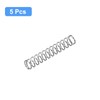 sourcing map Compression Spring, 5Pcs 304 Stainless Steel, 7mm OD,