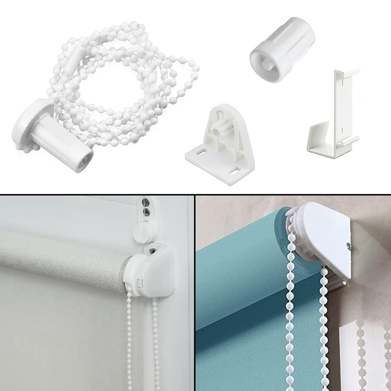 GisWell Set of 2 Brackets for Roller Blind, 17 mm
