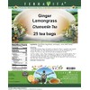Ginger Lemongrass Chamomile Tea (25 tea bags, ZIN: 535235)
