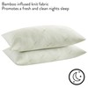 Dearfoams Bed Pillows - Standard/Queen Size - Set of 2