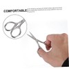 2pcs Stainless Steel Beard Scissors Set with Leather Sheath for