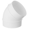 Ø 125mm / 5 inch Plastic 45 Degree Bend -