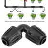 Pack of 10 Hose Connectors, Garden Hose, Angle Connector, Universal
