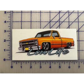 EGL Graphics Lowlife Minitruck Decal Sticker Air ride Bagged Low Life Slammed Square Body c10