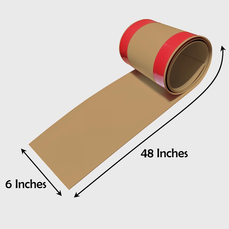 Rubber Bond Garage Wall Protectors - 6x48 Inches Strong Self-Adhesive