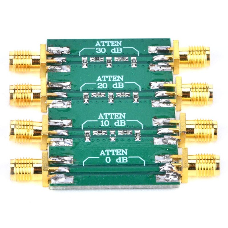 AUNMAS High Frequency Attenuator, DC-4.0GHz 23dBm Fixed Attenuator SMA Double