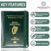 MOIRENTO Irish Passport Holder - RFID Blocking Travel Wallet -