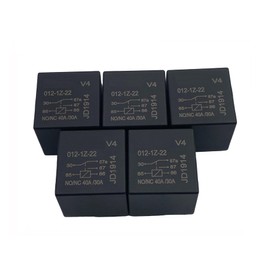 5Pcs 5 Pin Relays,JD1914 12V 40A Automotive Relays Univeral Car Relay Replacements for Boats Auto Cars Marine