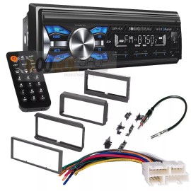 SoundStream Single DIN Radio USB/MP3/AM/FM CAR Stereo Dash kit for  select 1988 - 1996 Chevy