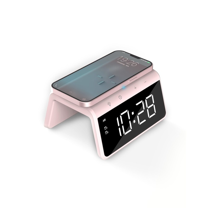 Caliber Wecker mit Ladestation - Wecker Digital mit Wake Up