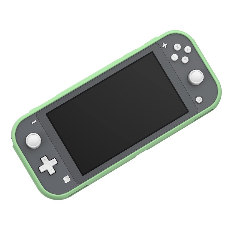 eXtremeRate PlayVital SwitchLiteに対応するカスタム保護ケース（ソフト）、Switch Liteに対応用ケースカバー（ソフト）【Rabbit & Girlバージョン】