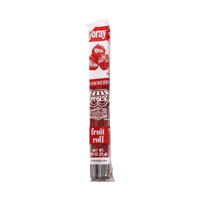 Fruit Roll Strawberry Flavor – 0.75 oz Individually Wrapped Rolls