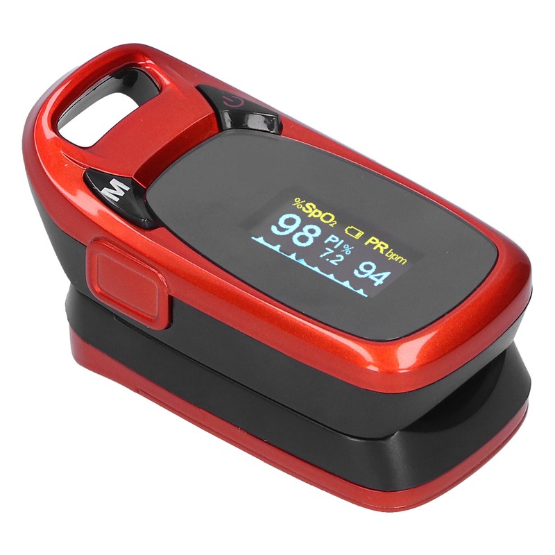 Fingertip Pulse Oximeter Digital Battery Blood Oxygen Saturation Monitor with