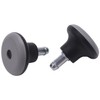 Hepzest 5Pcs Bell Glides Replacement Office Chair Wheels Stopper Office