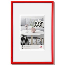 walther design Galeria KR520H Plastic Picture Frame 15 x 20 cm Red
