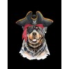 Rottweiler Rottweiler Gift For Rottweiler Owner pirate,eye patch, Journal: Amazing