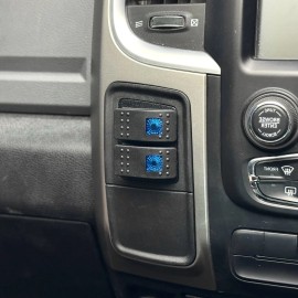 CBC 2013-2018 RAM Pocket Cubby MARINE ROCKER SWITCH Mount ONLY LH 1500 2500 3500