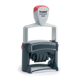 Trodat Professional TVC5460 Bespoke Line Dater Stamp Self-Inking 4mm Date 56x33mm Text Area Ref 156326