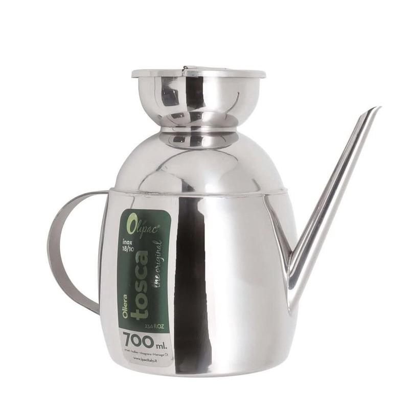Olive Oil Pourer With Handle And Spout - Oil And