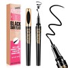 Magic Liquid Eyeliner, Black Waterproof Eye Liners, Long-Lasting, Sweatproof and