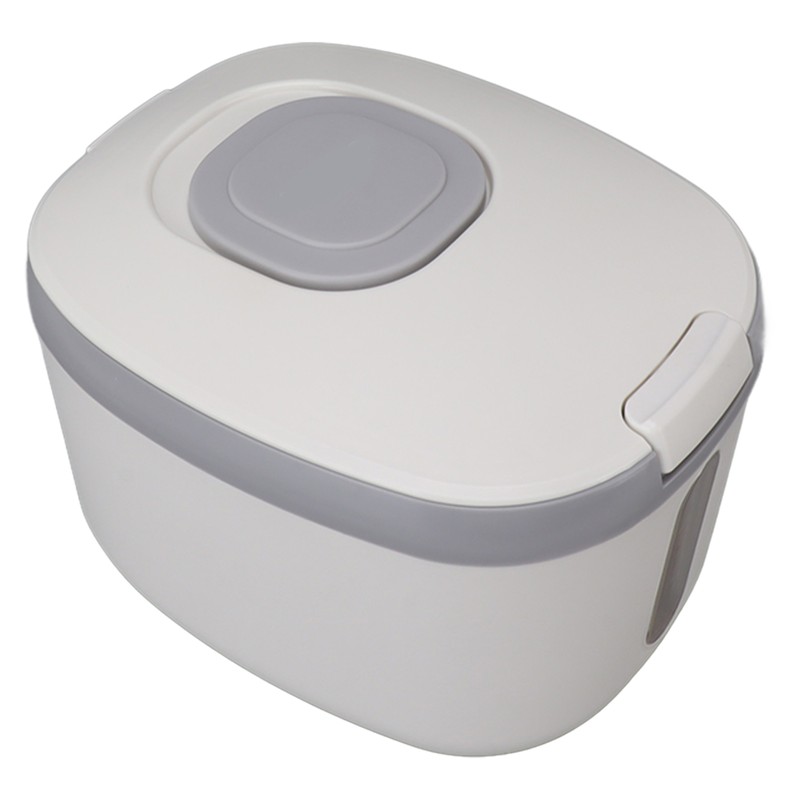 Rice Container Bug Proof Odorless Airtight Rice Box with Clear