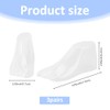 SUPERFINDINGS 3 Pairs Plastic Shoe Support Holder 3 Inch Shoe