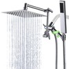 All Metal For California Rain Shower Head with Handheld Spray