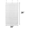 ALYER 9 Pockets Big Mesh Shower Caddy Hanging Bathroom Storage