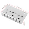 1PC Fixed 6 String Bridge Tailpiece for 52mm Electric Guitar